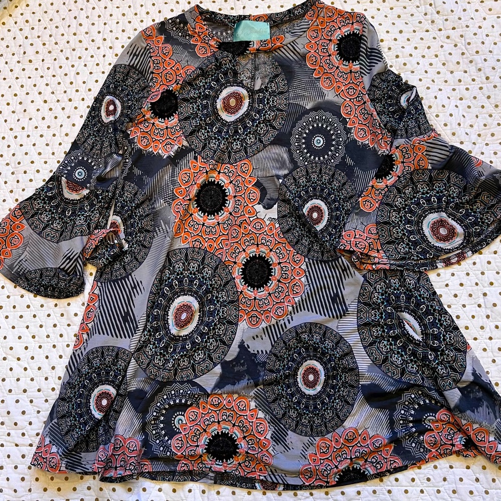 Boutique brand knit swing long top